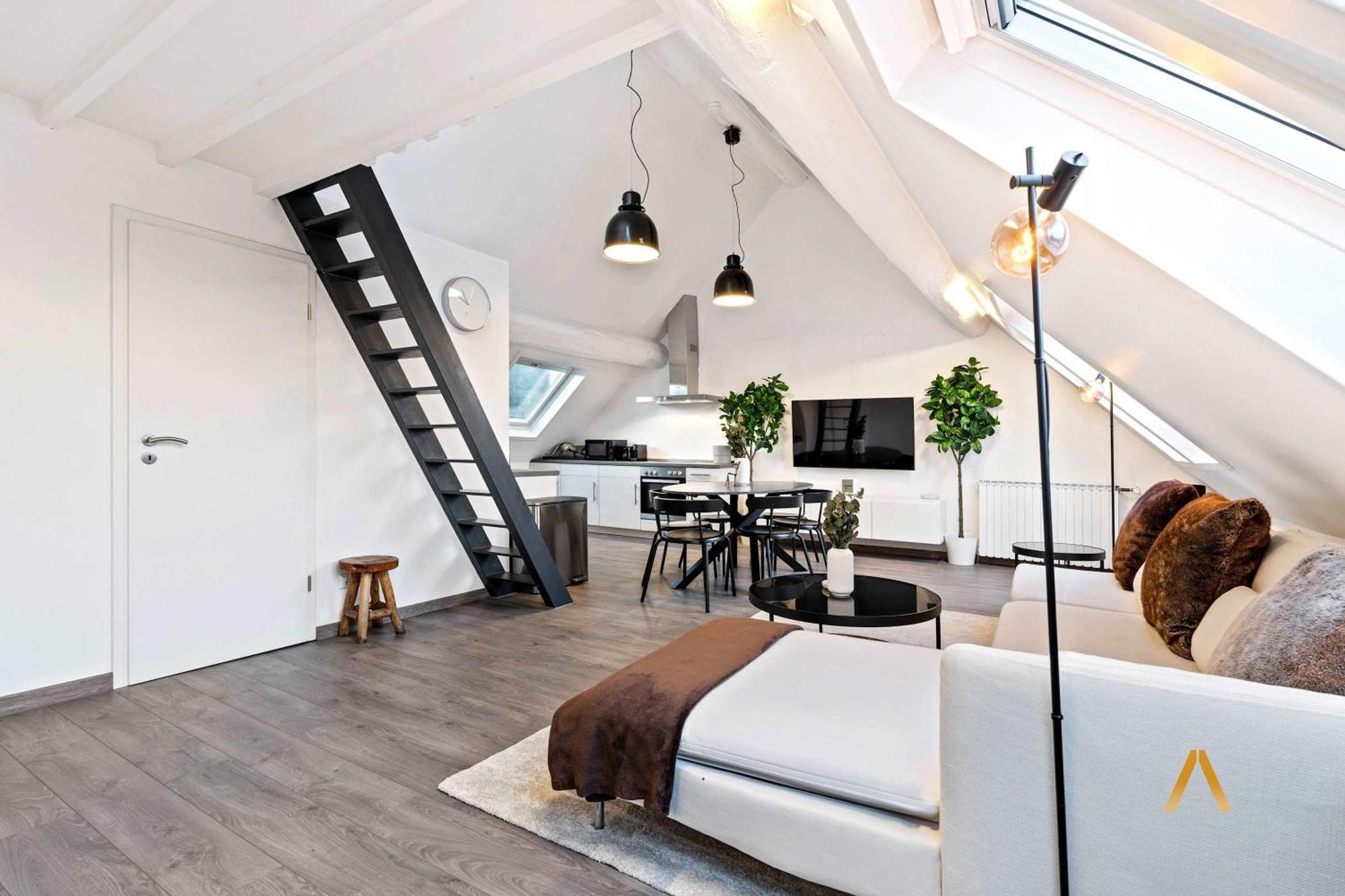 Charming 1br Loft In Ville-haute, Luxembourg