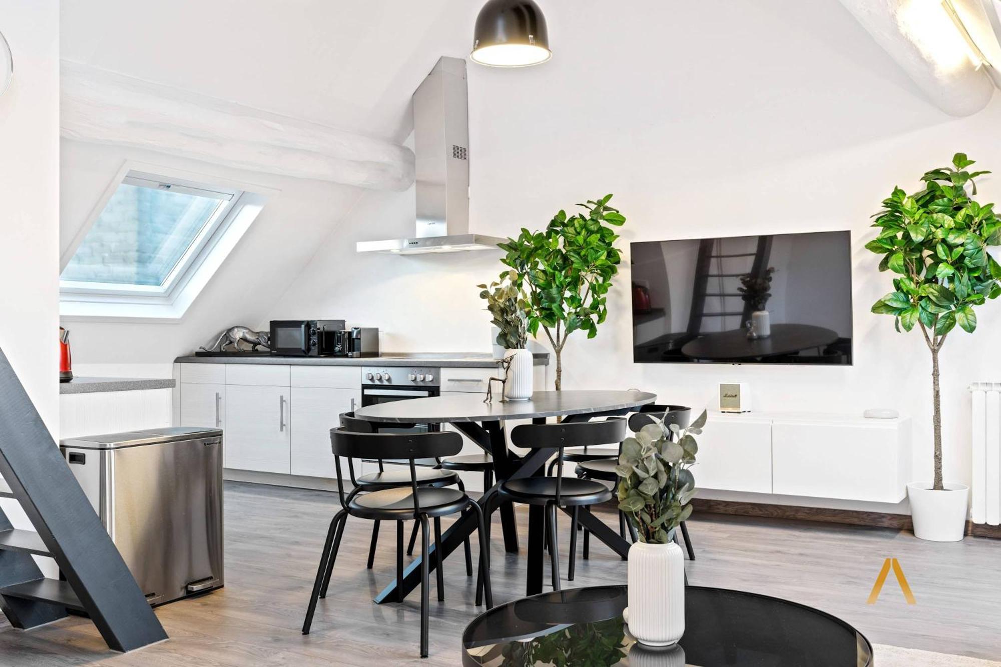 Apartment Charming 1br Loft In Ville-haute, *