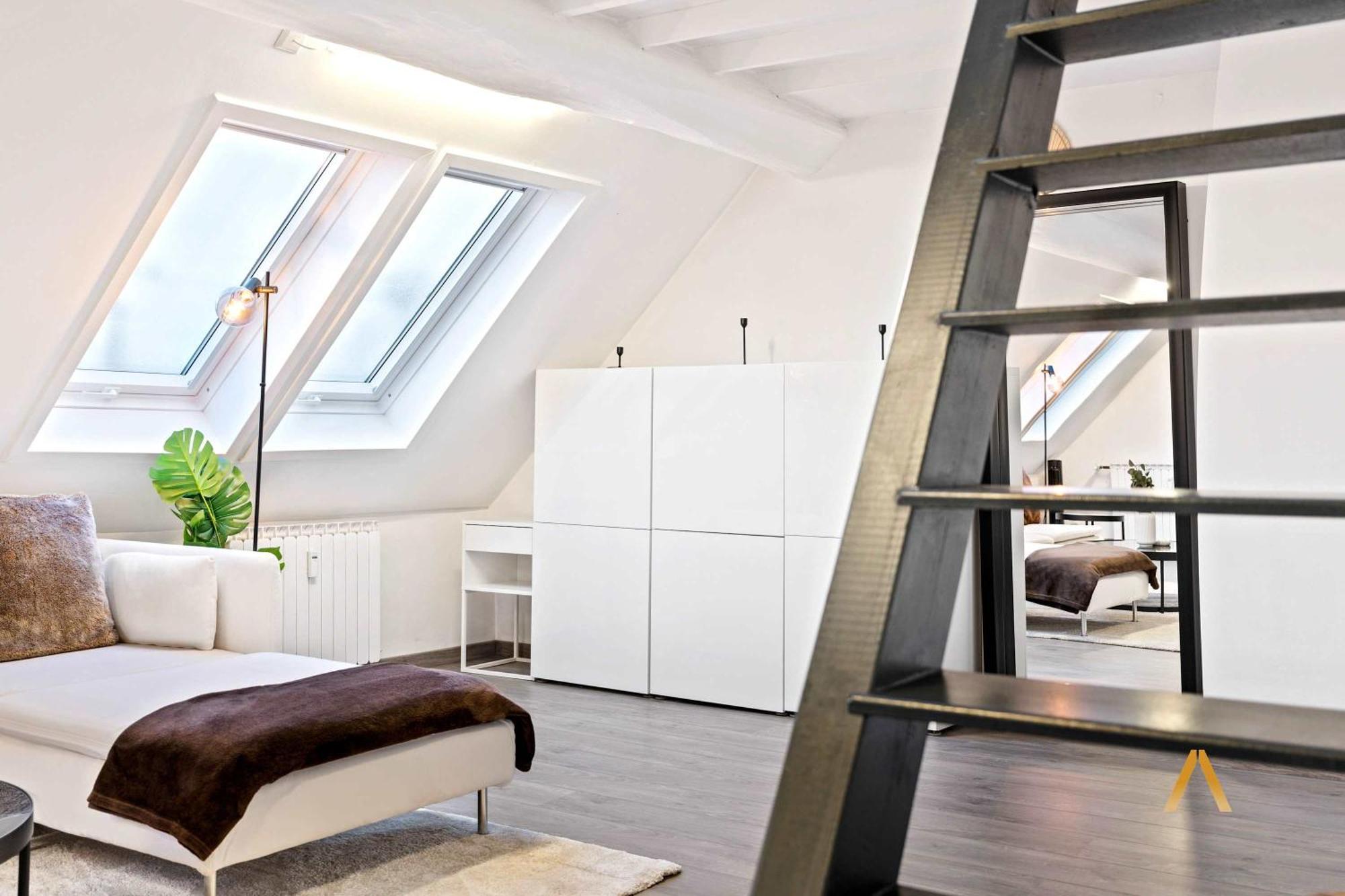 Charming 1br Loft In Ville-haute, Apartment Luxembourg