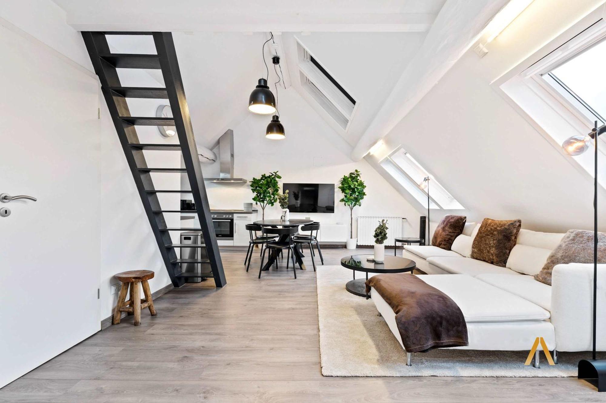 Charming 1br Loft In Ville-haute, Apartment Luxembourg